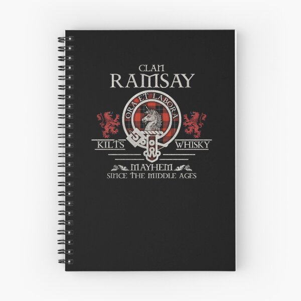 Item preview, Clan Ramsay Red tartan crest family reunion Highland Games designed and sold by Clan1093.