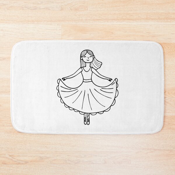 Item preview, Dancer twirling with a flowing costume designed and sold by rasagamastore.