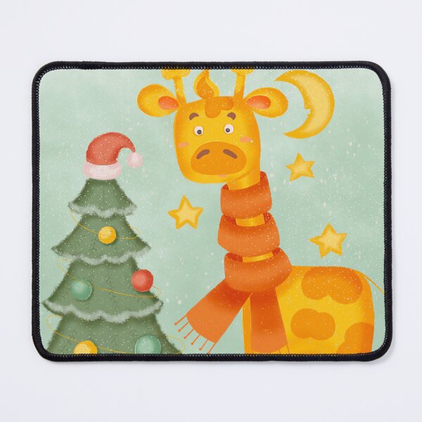 Item preview, Christmas Giraffe - Cute Holiday Tree Delight Design designed and sold by UpNorthArts.