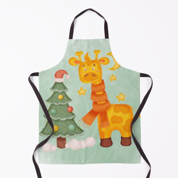 Item preview, Christmas Giraffe - Cute Holiday Tree Delight Design designed and sold by UpNorthArts.