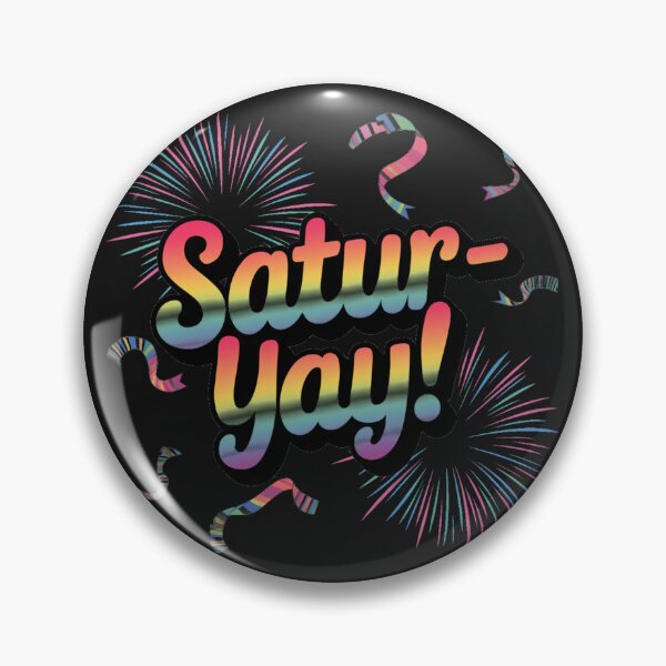 Item preview, satur-yay fireworks happy saturday designed and sold by bukajart.