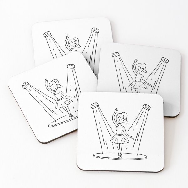 Item preview, Dancer on stage with spotlights designed and sold by rasagamastore.