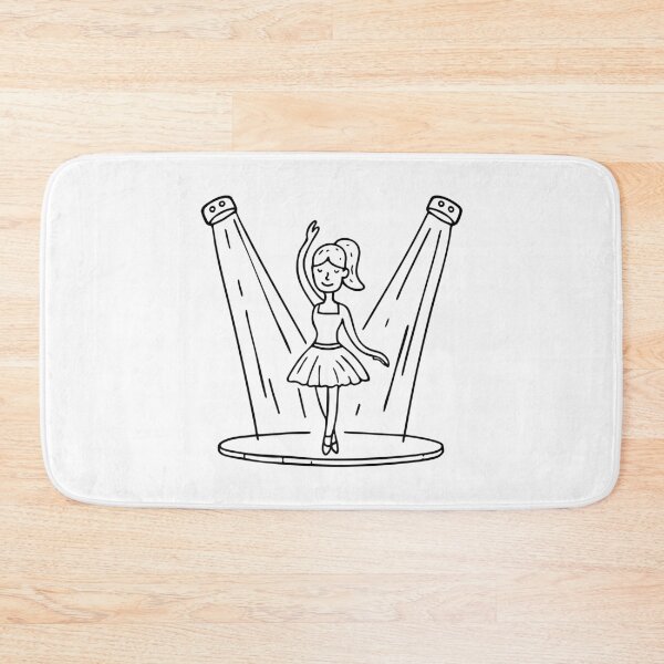 Item preview, Dancer on stage with spotlights designed and sold by rasagamastore.