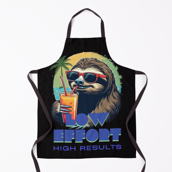 Item preview, Low Effort, High Results – Chill Sloth Vibes designed and sold by PosiPrints.