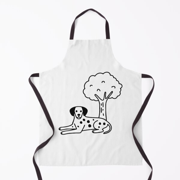 Item preview, Dalmatian dog resting under a tree designed and sold by rasagamastore.