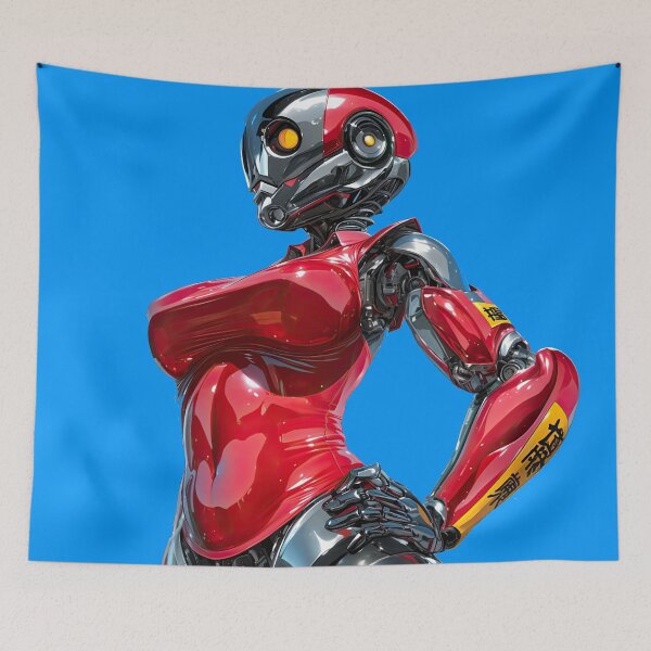 Item preview, Red Robot 3 designed and sold by obstinator.