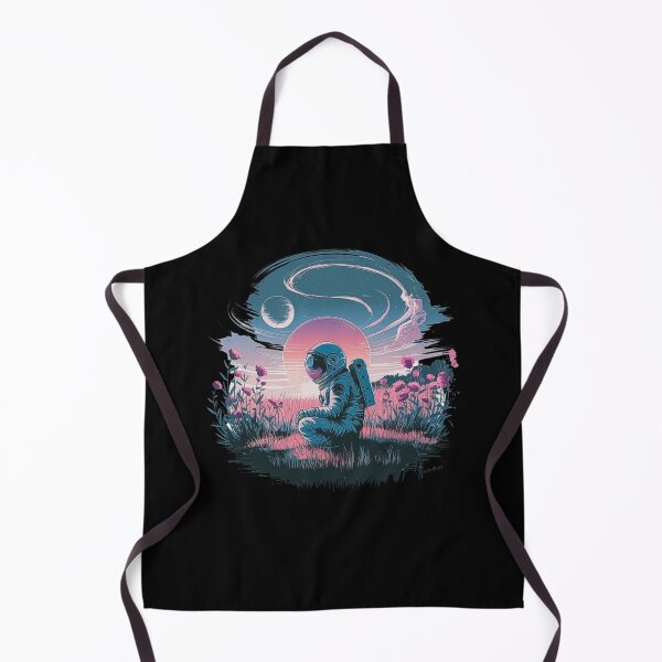Item preview, Astronaut in a Dreamy Cosmic Field – Surreal Space Adventure Art designed and sold by love3617.