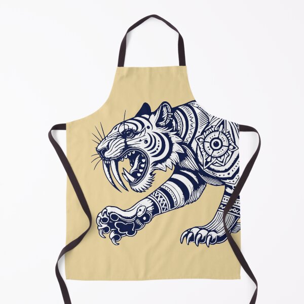 Item preview, Smilodon Line Art - Saber-toothed Tiger designed and sold by 2Blue-Dots.