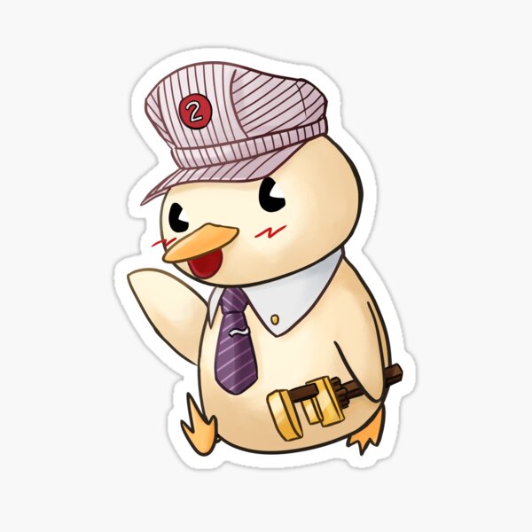Tilly the Chicken Conductor Sticker
