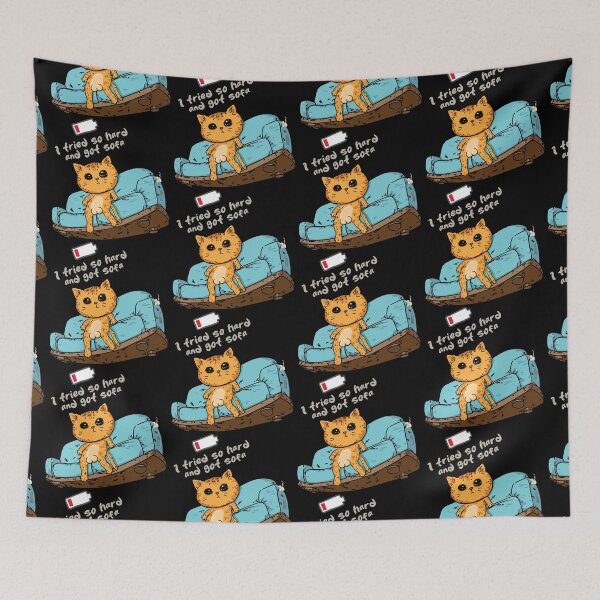 Item preview, Orange Cat got Sofa designed and sold by CATTAROCK.