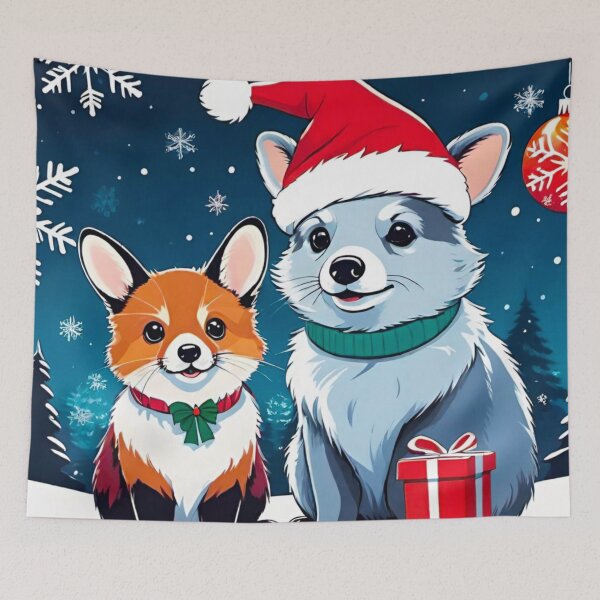 Item preview, Adorable Christmas Animals Celebrate the Season designed and sold by GrizzlyCollective.