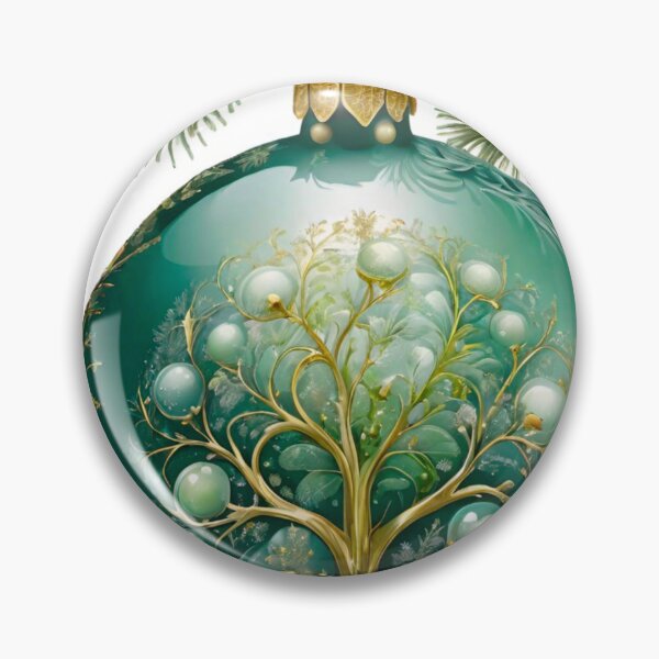 Item preview, Elegant and Detailed Christmas Bauble Design designed and sold by GrizzlyCollective.