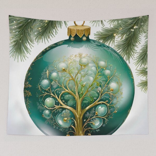 Item preview, Elegant and Detailed Christmas Bauble Design designed and sold by GrizzlyCollective.
