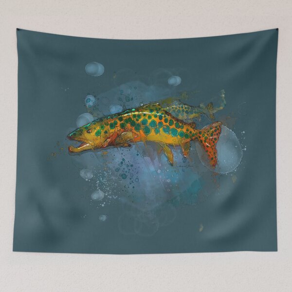Item preview, Golden Brown Trout designed and sold by MikaelJenei.