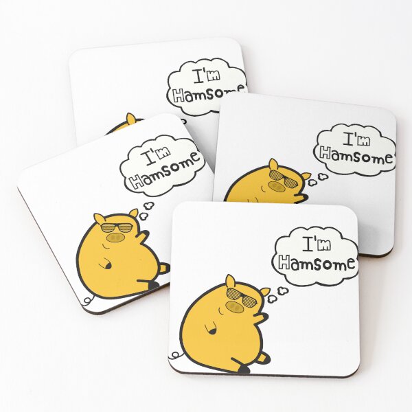 Item preview, Golden Pig ‘I’m Hamsome’ Subtle Dan and Phil Merch designed and sold by holly-meow.