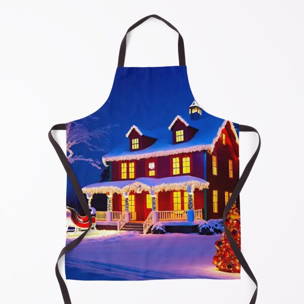 Item preview, Magical Christmas House Bright with Decorations designed and sold by GrizzlyCollective.