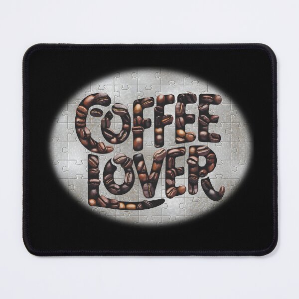 Item preview, Coffee Lover - Rich Bean Typography Art designed and sold by OwlWorks.