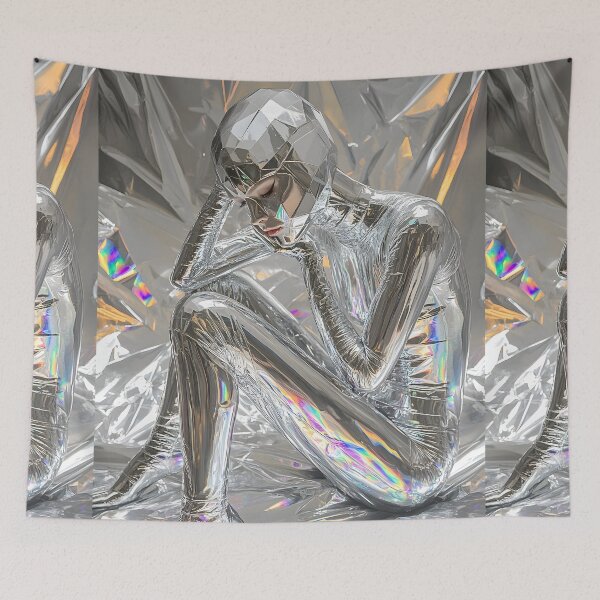 Item preview, Holographic Radiance designed and sold by AI-Only Creations.