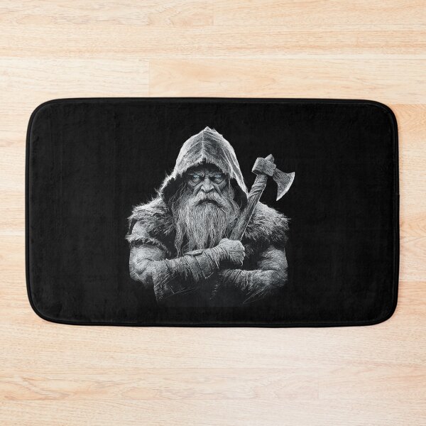 Item preview, Ancient Warrior with Axe in Dark Hooded Cloak designed and sold by love3617.
