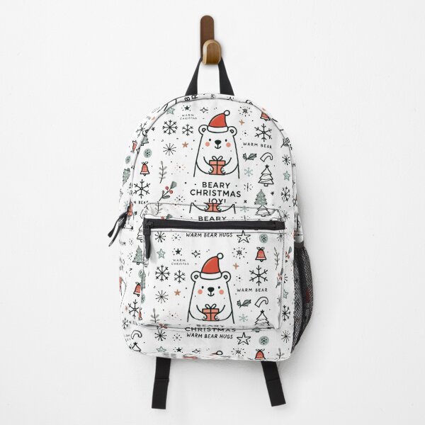 Item preview, Beary Christmas Joy - Cute Polar Bear Art- Warm Bear Hugs - Christmas  designed and sold by PixelMuse2024.