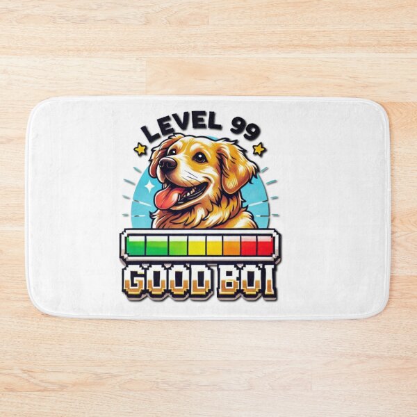 Item preview, Level 99: The Ultimate Good Boi designed and sold by HopeLoom.