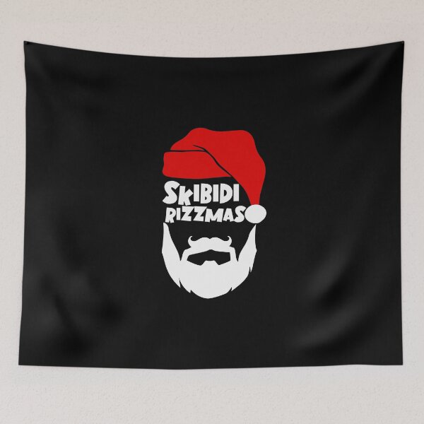 Item preview, Skibidi Rizzmas Christmas Rizz Santa Claus designed and sold by ThereseLyssia.