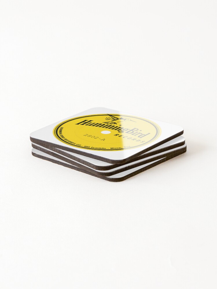 Thumbnail 4 of 5, Coasters (Set of 4), HummingBird Jazz Records designed and sold by Ravvick.