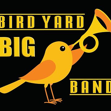 Artwork thumbnail, Bird Yard Big Band by Kim Hebblewhite