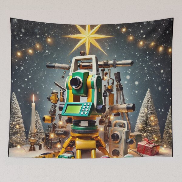 Item preview, Geodesy Christmas Tree - Festive Surveyor's Delight designed and sold by JDGeoShop.