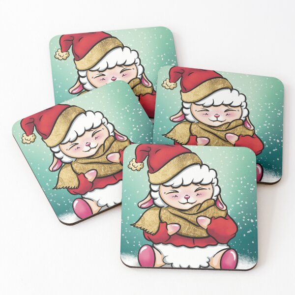 Item preview, Christmas Santa Sheep designed and sold by PatriesArt.