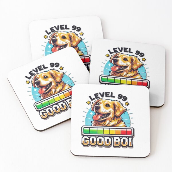 Item preview, Level 99: The Ultimate Good Boi designed and sold by HopeLoom.