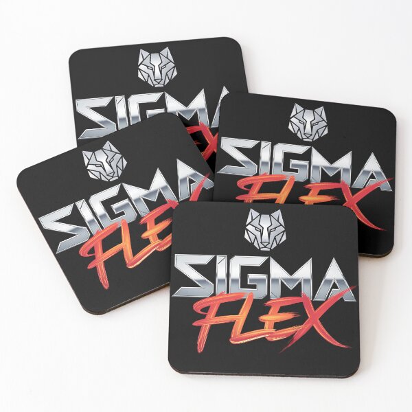 Item preview, Sigma Flex – Minimalist Fitness Wolf Design designed and sold by FocusedPatterns.