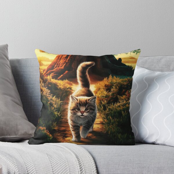 Item preview, Adventurous Kitten in Enchanted Forest designed and sold by ZetaDream.