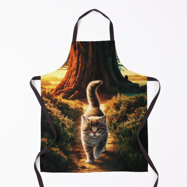 Item preview, Adventurous Kitten in Enchanted Forest designed and sold by ZetaDream.