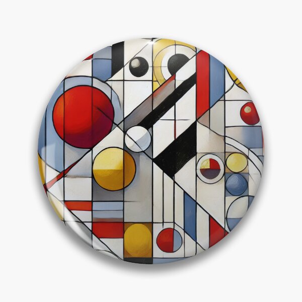 Item preview, Wassily Kandinsky Shapes Composition designed and sold by maniacfitness.