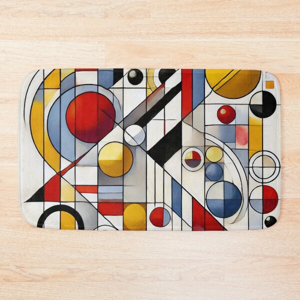 Item preview, Wassily Kandinsky Shapes Composition designed and sold by maniacfitness.