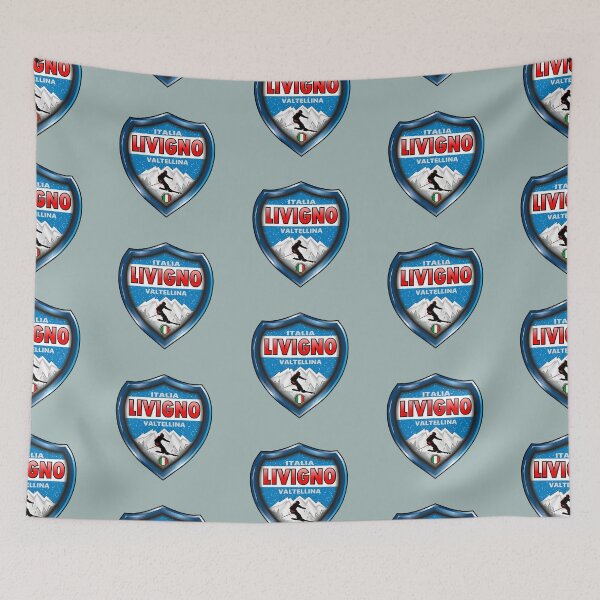 Item preview, Livigno Lombardia ski emblem designed and sold by studioss76.