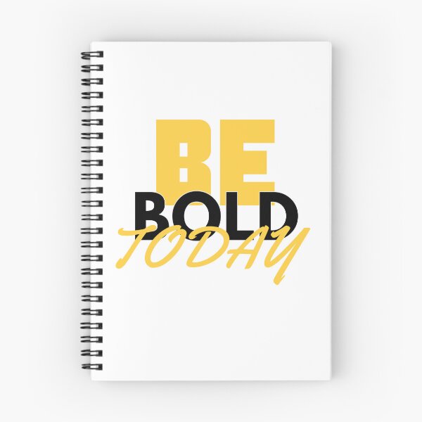 Item preview, Motivational be bold today quote: Unleash Your Potential, Master Your Mindset, and Achieve Success designed and sold by LuxeGraphix.