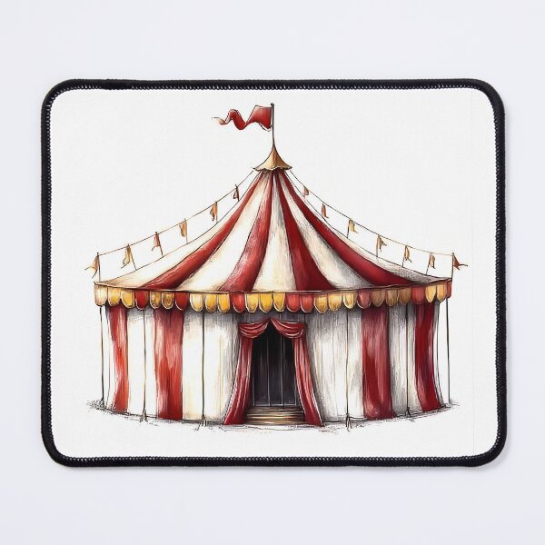 Item preview, Vintage circus tent designed and sold by I-R-A.