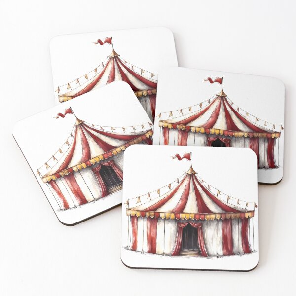 Item preview, Vintage circus tent designed and sold by I-R-A.