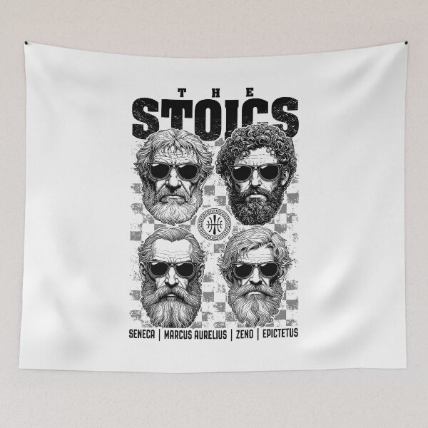 Item preview, Funny Stoic Philosophy Stoics Stoicism Band Philosophers designed and sold by GrandeDuc.