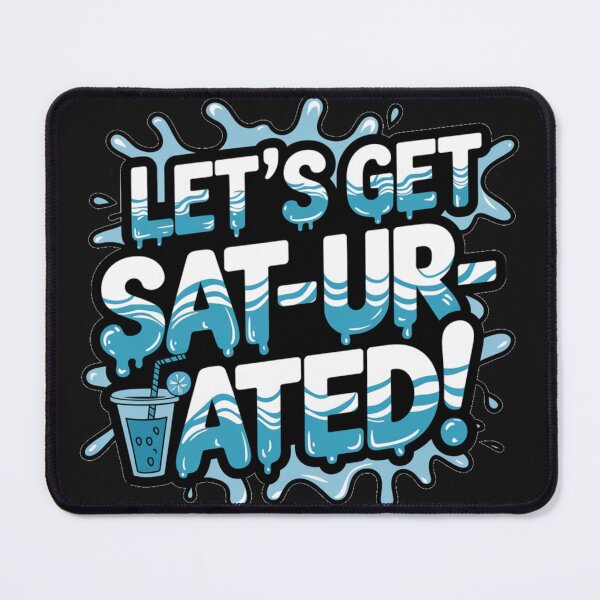 Item preview, let's get sat-urated happy saturday designed and sold by bukajart.