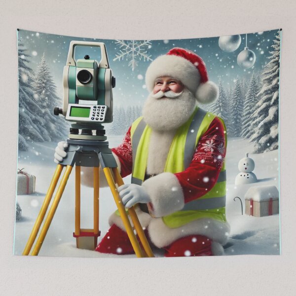 Item preview, Santa the Surveyor designed and sold by JDGeoShop.