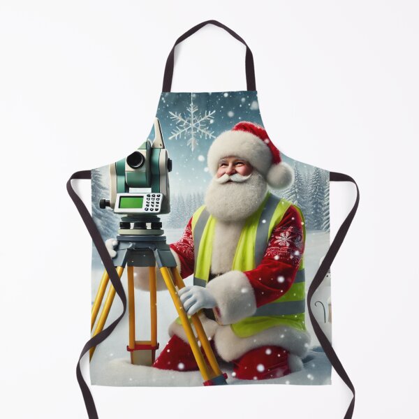 Item preview, Santa the Surveyor designed and sold by JDGeoShop.