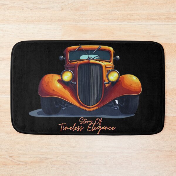 Item preview, Vintage Orange Classic Car designed and sold by PattaZone.