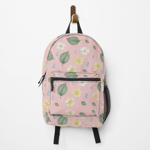 Item preview, Pink and white flower with raindrop designed and sold by Ruen-k.