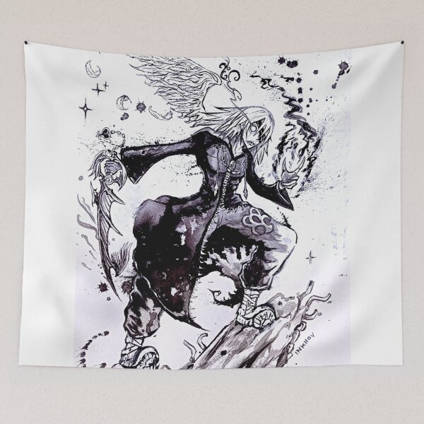 Item preview, Riku Kingdom Hearts designed and sold by Inkhov Art.
