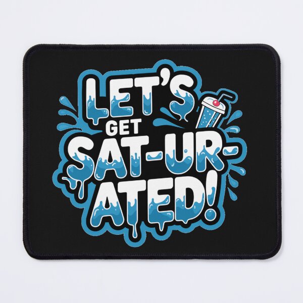 Item preview, let's get sat-urated happy saturday designed and sold by bukajart.