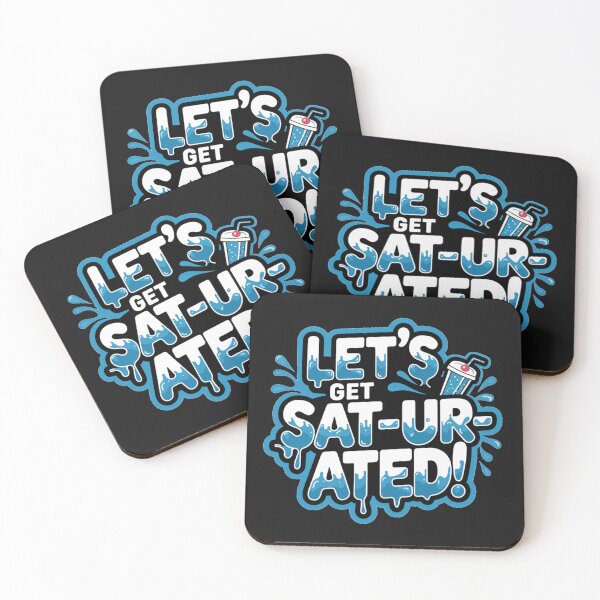 Item preview, let's get sat-urated happy saturday designed and sold by bukajart.