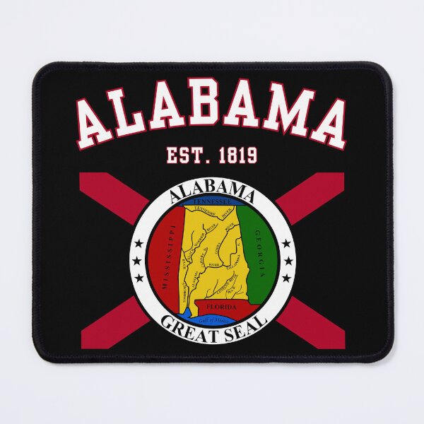 Item preview, Logo and flag, State of Alabama (Yallowhammer State) designed and sold by CHANCHANAI.